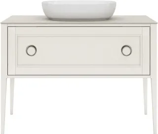 Тумба под раковину Kerama Marazzi Plaza Classic Neo PL.CN.120.1+1\WHT.M 120 см белый матовый